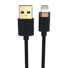 Duracell Kabel USB Lightning 0,3 m (črn)
