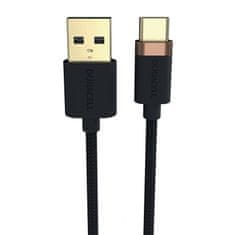 Duracell Kabel USB do USB-C 2.0 1 m (črn)