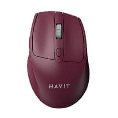 Havit Brezžična miška Havit MS61WB (bordo)
