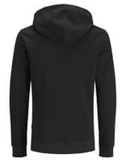 Jack&Jones Moški pulover JJECORP Regular Fit 12152840 Black /Large Prin (Velikost M)