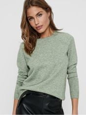 ONLY Ženski pulover ONLLESLY 15170427 Basil (Velikost S)