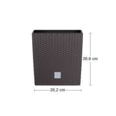 nabbi Plastični lonec DRTS265L 26,5 cm - rjav