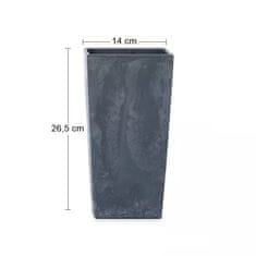 nabbi Plastični cvetlični lonec DURS140E 14 cm - antracit