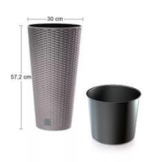 nabbi Plastični cvetlični lonec DRTUS300 30 cm - moka