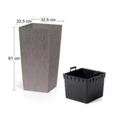 nabbi Plastični lonec DRTS325 32,5 cm - moka