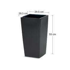 nabbi Plastični cvetlični lonec DURS300 30 cm - antracit
