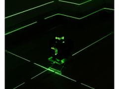 GOTEL Aku. 4D 16 linijski zeleni gradbeni laserski nivelir 1500mAh + aplikacija in daljinec