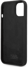 Karl Lagerfeld Choupette ovitek za iPhone 14 Plus, silikonski, črn (KLHCP14MSSKCK)