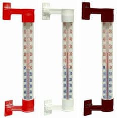 Okenski termometer plastika/steklo 25x3cm MEDIUM CZ