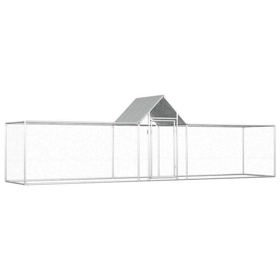 Vidaxl Kokošnjak 5x1x1,5 m pocinkano jeklo