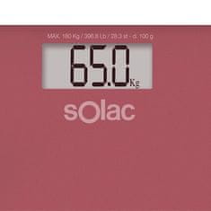 SOLAC Teža , PD7624, osebni, ultra ravno, kaljeno steklo, avtomatski izklop, digitalni zaslon