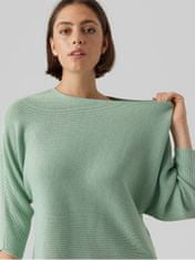 Vero Moda Ženski pulover VMNORA 10281013 Silt Green (Velikost L)