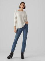 Vero Moda Ženski pulover VMNORA 10281013 White (Velikost L)