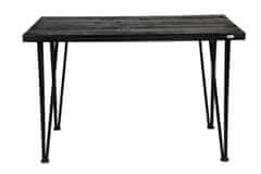 CAPOARTI® Pisalna miza BLACK HAIRPIN, 180 cm