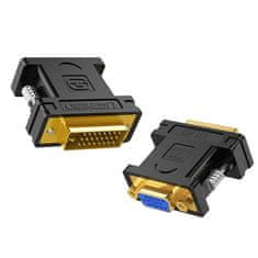 Ugreen DVI - VGA adapter 20122 (črn)