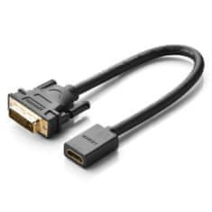 Ugreen Adapter DVI na HDMI 20118, 15 cm (črn) - odprodaja