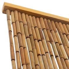 Vidaxl Komarnik za vrata iz bambusa 100x200 cm
