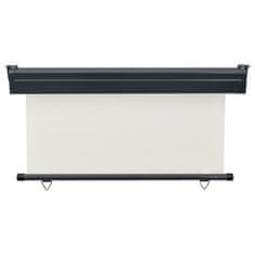 Vidaxl Balkonska stranska tenda 140x250 cm krem