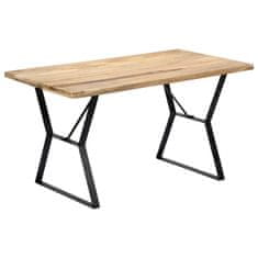 Vidaxl Jedilna miza 140x80x76 cm trden mangov les