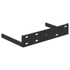 Vidaxl Kotne stenske police 4 kosi betonsko sive 35x35x3,8 cm MDF
