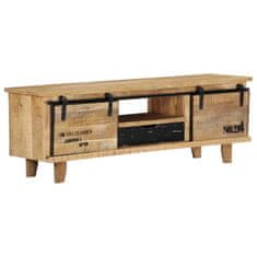 Vidaxl TV omarica 120x30x40 cm trden mangov les