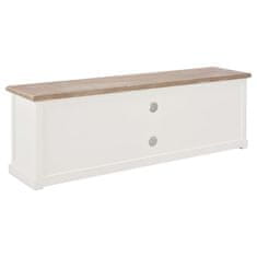 Vidaxl TV omarica iz lesa 120x30x40 cm bela