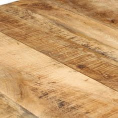 Vidaxl Jedilna miza 160x80x76 cm robusten mangov les