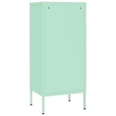 Vidaxl Omara za shranjevanje mint zelena 42,5x35x101,5 cm jeklo