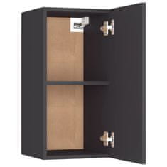 Vidaxl TV omarica 2 kosa siva 30,5x30x60 cm iverna plošča