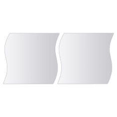 Vidaxl 16 kosov zrcalnih ploščic več oblik steklo