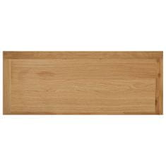 Greatstore Omarica za vino za 11 steklenic 80x32x80 cm trdna hrastovina