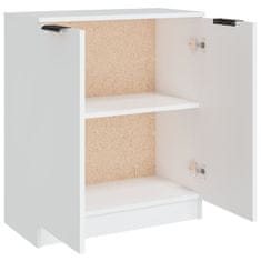 Vidaxl Komoda bela 60x30x70 cm konstruiran les