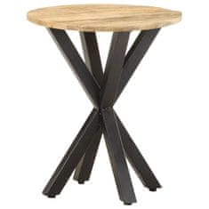 Vidaxl Stranska mizica 48x48x56 cm trden mangov les