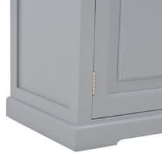 Vidaxl TV omarica iz lesa 120x30x40 cm siva