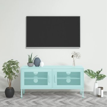 Vidaxl TV omarica mint zelena 105x35x50 cm jeklo