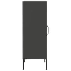 Vidaxl Omara za shranjevanje antracitna 42,5x35x101,5 cm jeklo