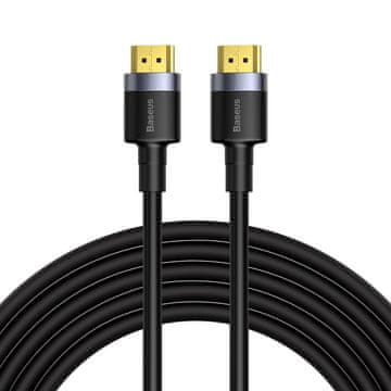 BASEUS Kabel HDMI 2.0 Cafule, 4K, 3D, 5 m (črna/siva)