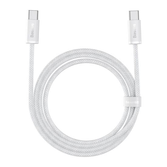 BASEUS Dynamic kabel USB-C do USB-C, 100 W, 1 m (bel)