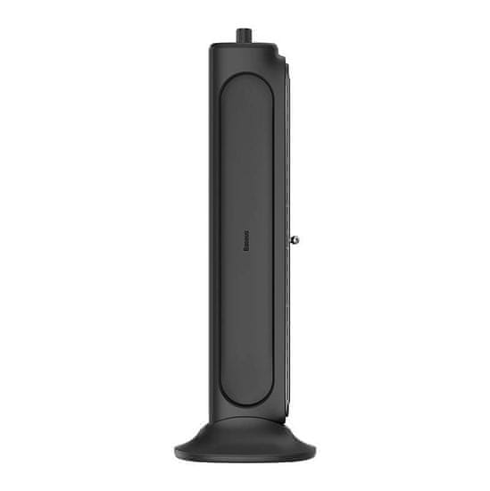 BASEUS Osvežilni namizni ventilator z nosilcem za monitor (črn)
