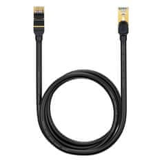 BASEUS Ethernet RJ45 omrežni kabel, 10Gbps, 1,5 m (črn)