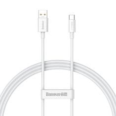 BASEUS Superior Series kabel USB na USB-C, 65 W, 1 m (bela)