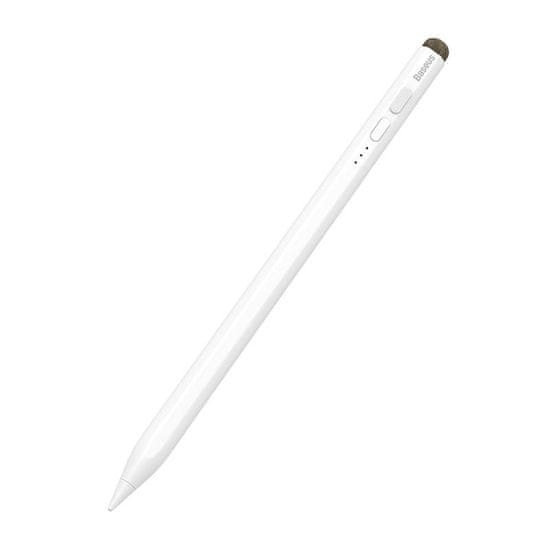 BASEUS Stylus aktivno + pasivno pisalo (belo)