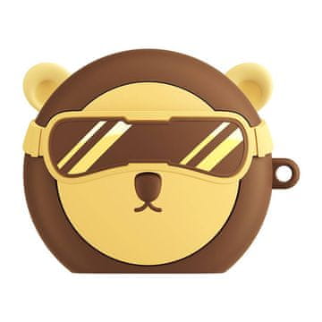 BASEUS zaščitni etui za slušalke TWS M2 (rjav)