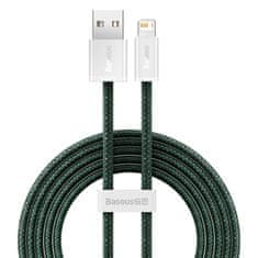 BASEUS Kabel USB do Lightning Dynamic 2, 2.4A, 2m (zeleni)