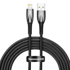 BASEUS Kabel USB do Lightning Glimmer, 2.4A, 2m (črn)
