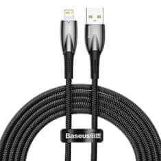 BASEUS Kabel USB do Lightning Glimmer, 2.4A, 2m (črn)