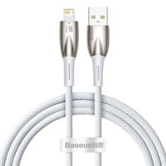 BASEUS Kabel USB na Lightning Glimmer, 2,4 A, 1 m (bel)
