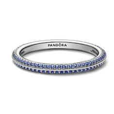 Pandora Bleščeči srebrn prstan s kubičnim cirkonijem Me 199679C03 (Obseg 50 mm)