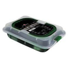 Berlingerhaus Pladenj za peko s pokrovom prenosni 36,5 x 24,5 cm Emerald Collection BH-7843