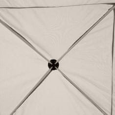 OUTSUNNY vodoodporen gazebo odstranljive stene z nosilno vrečko vrt jekla
oxford 3x3m kaki